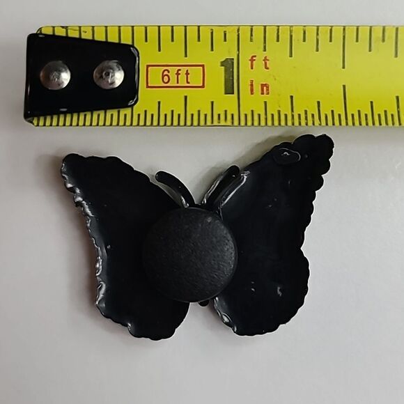 6/$20 Red Butterfly Croc Charm Shoe Jewelry Cute Girly Garden Party Birthday - Picture 2 of 4